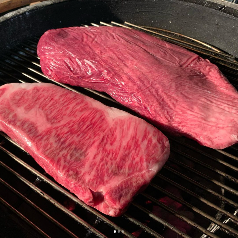 japanese ozaki wagyu beef sirloin steak
