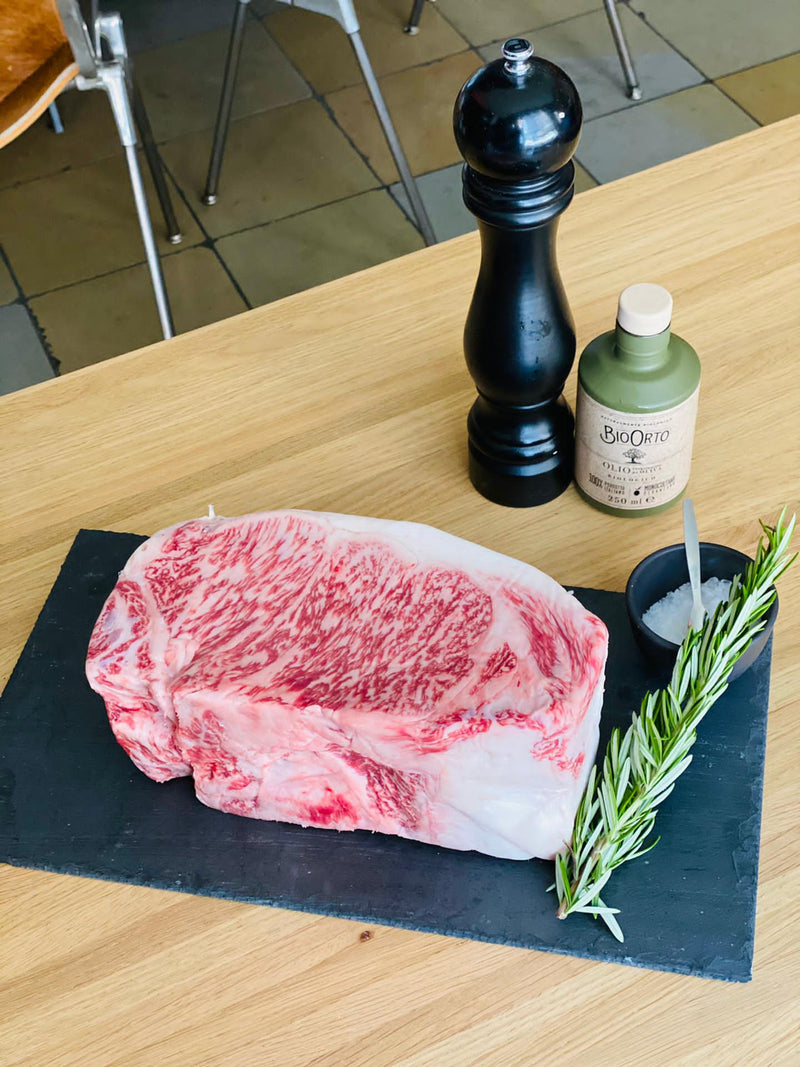 Japanese A5 Wagyu Miyazaki Sirloin Steak