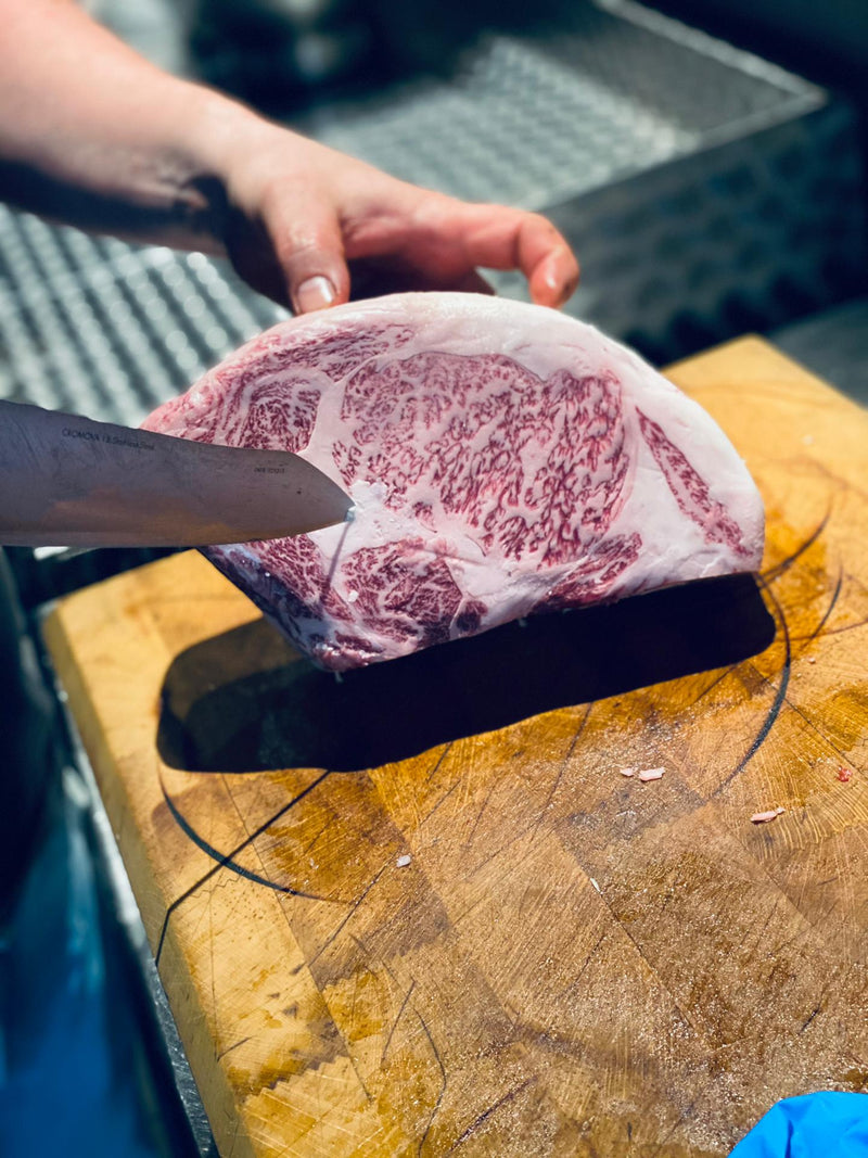 Japanese Miyazaki Wagyu 12oz Ribeye Steak Kobe Beef Style