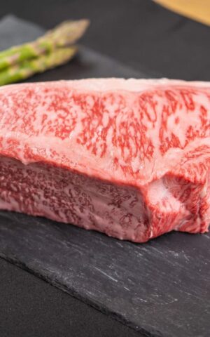 Japanese A5 Wagyu Kagoshima Sirloin Steak