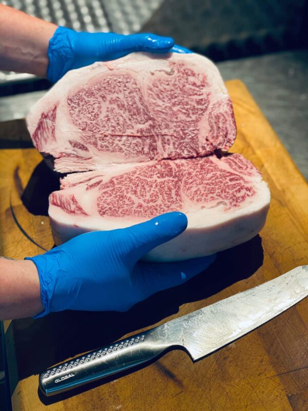 Japanese A5 Wagyu Kagoshima Sirloin Steak