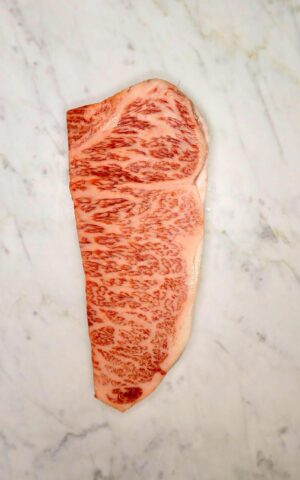 Japanese A5 Wagyu Miyazaki Sirloin Steak